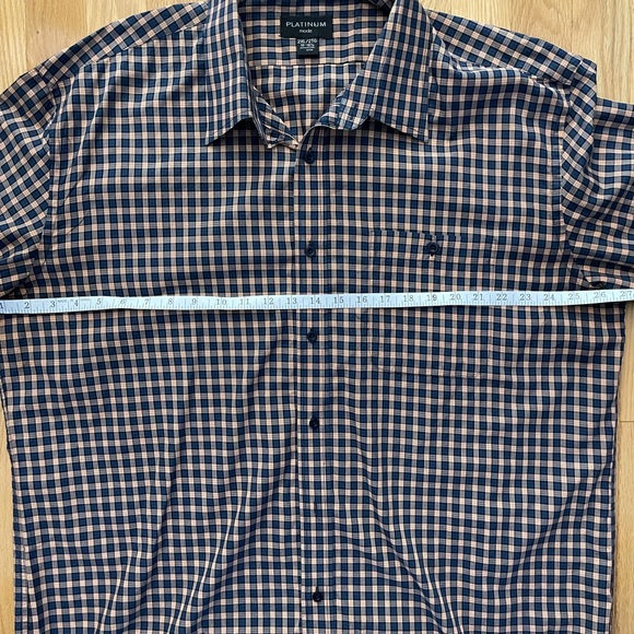 Mens Cotton Long Sleeve Button Down by Platinum Mode - Picture 6 of 8